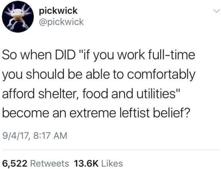 Extreme Leftist Opinion