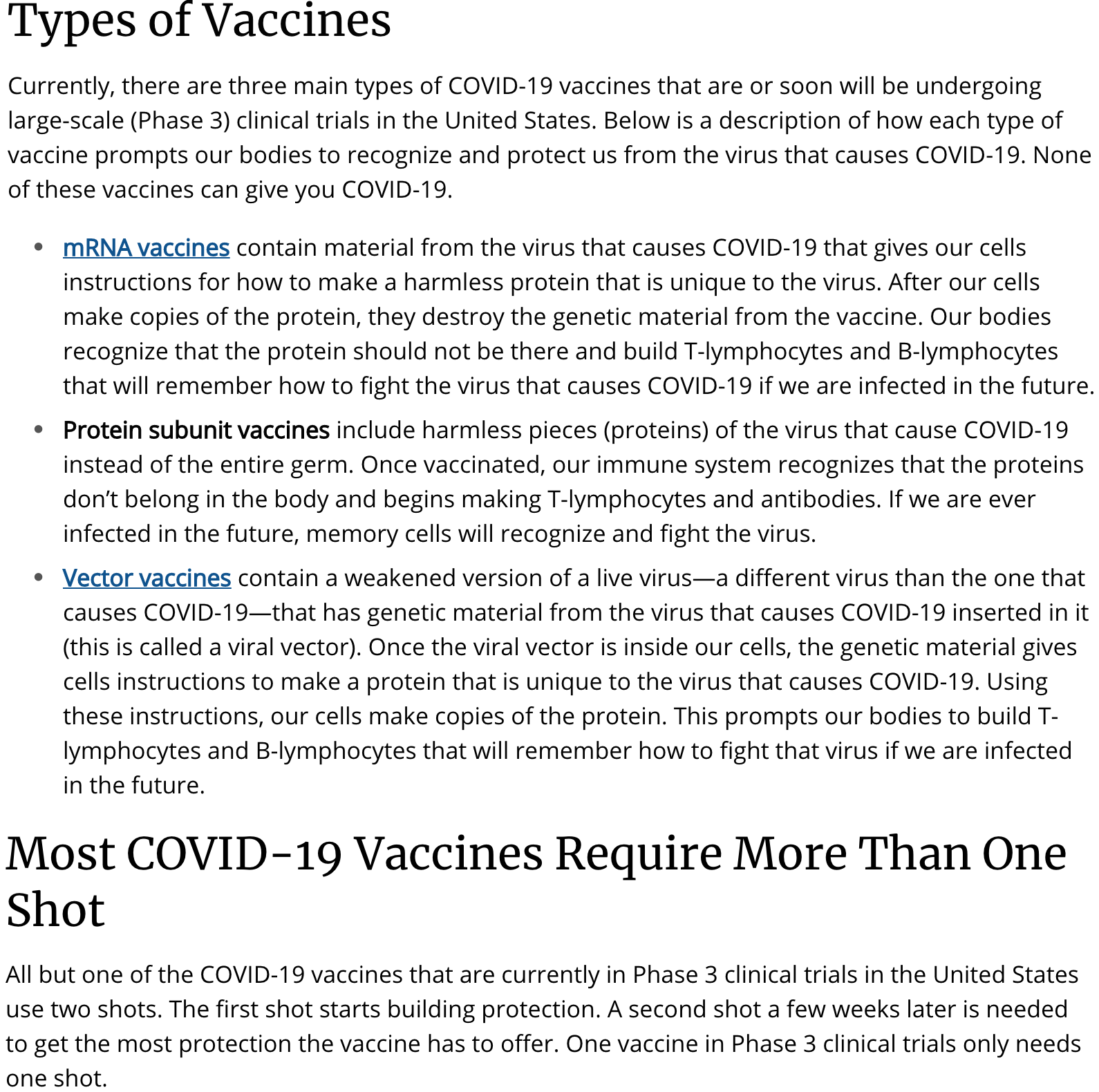 How Vaccine Function